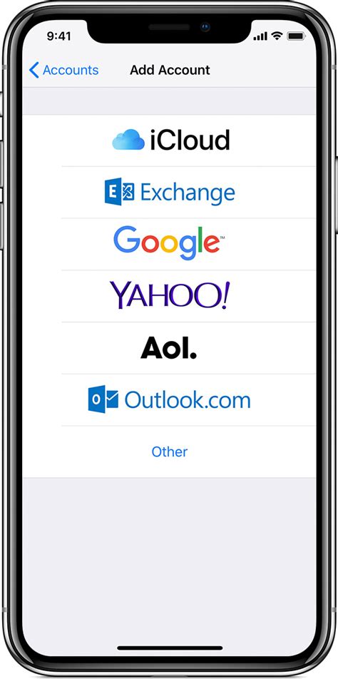 Add An Email Account To Your Iphone Ipad Or Ipod Touch Apple Support