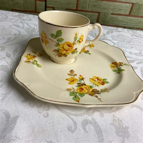 Victorian Johnson Bros Cup And Saucer