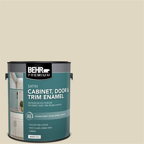 BEHR PREMIUM 1 Gal HDC NT 15 Rococo Beige Satin Enamel Interior