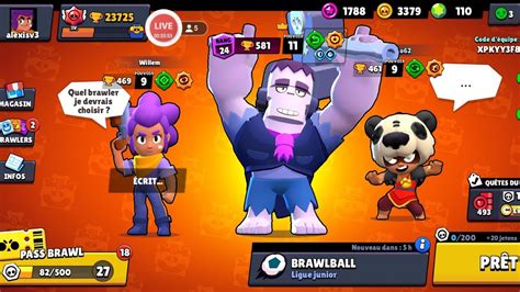 On Continue Le Rush Frank Rend 25 Live Brawl Stars Youtube