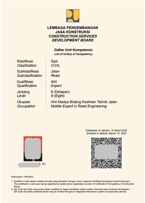 Sertifikat Kompetensi Kerja SKK Konstruksi Langsa Aceh