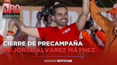 Así fue el cierre de precampaña de Jorge Álvarez Máynez en Monterrey