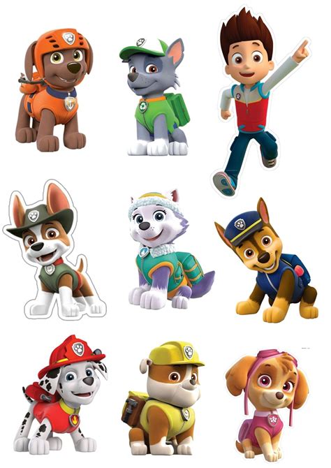 Pin De Fabiana Marros En Patrulha Canina Personajes Paw Patrol