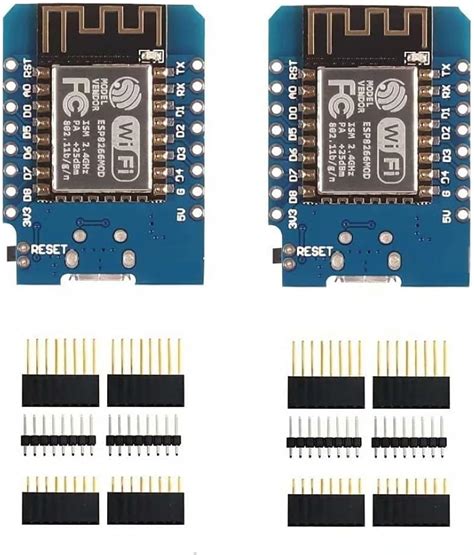 YXPCARS 3 Stück ESP8266 Chip WiFi Entwicklungsboard ESP 12F 4MB Byte