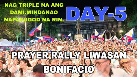 PRAYER RALLY LIWASAN BONIFACIO LABAN KASAMA ANG BAYAN FPRRD KOJC DDS