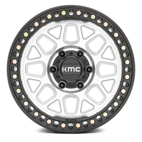 KMC KM549 GRS Wheels Machined With Satin Black Lip Rims KM54989068518