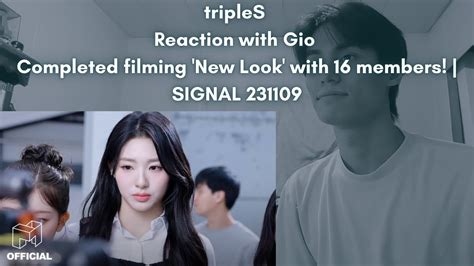 Triples Reaction With Gio Completed Filming New Look With Members