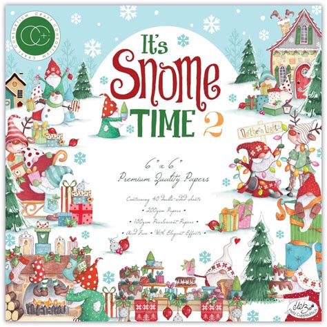 Craft Consortium Its Snome Time X Double Sided Paper Pad