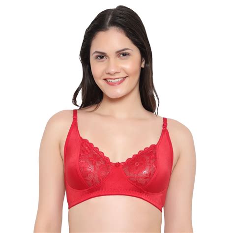 Non Padded Ladies Red Net Bra Size 38 At ₹ 55 Piece In New Delhi Id