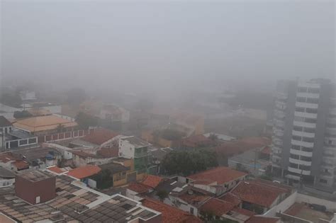 Midianews Cuiabá Amanhece Coberta Por Densa Neblina E Clima Frio Veja