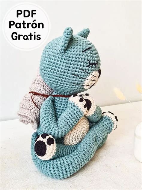 Gato Amigurumi Yoga Pdf Patron Gratis