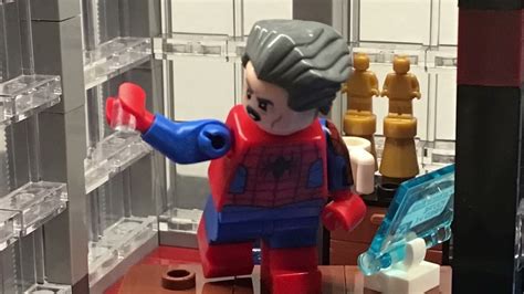 Lego Jjonah Jameson Puts On The Suit Stop Motion Scene Recreation