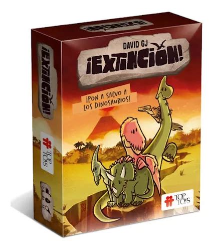 Extinción Cartas Dinosaurios Juego De Mesa Top Toys MercadoLibre