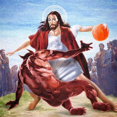 Jesus Ballin Blank Template - Imgflip