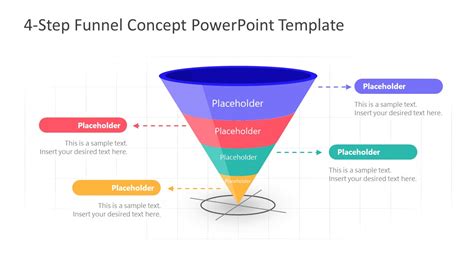 Stages Funnel Concept Powerpoint Template Ciloart NBKomputer