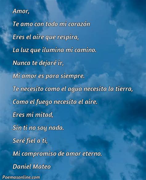 5 Poemas De Compromiso De Amor Poemas Online