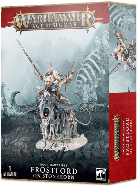 Ogor Mawtribes Frostlord On Stonehorn Warhammer Age Of Sigmar Gamezone No