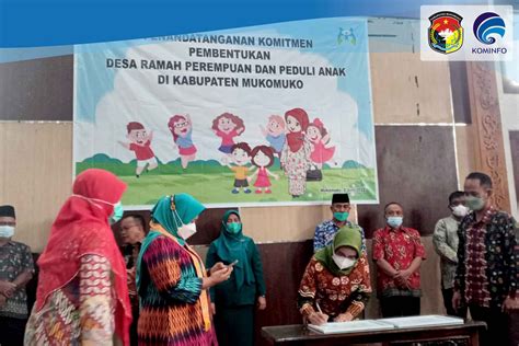 Dua Desa Di Mukomuko Jadi Drppa Model Pemkab Teken Komitmen Bersama