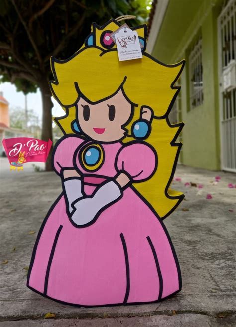 Piñata de princesa Peach Piñata de princesa Fiesta princesa peach