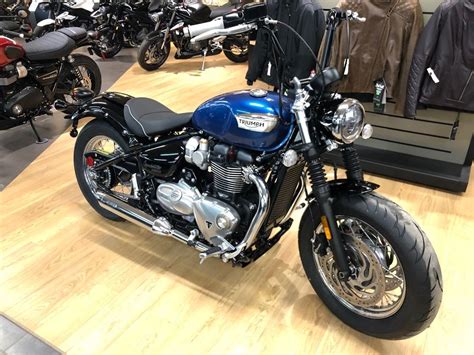 2020 Triumph Bonneville Speedmaster Custom Blue London