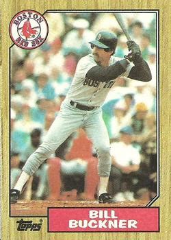 1987 Topps 764 Bill Buckner Trading Card Database