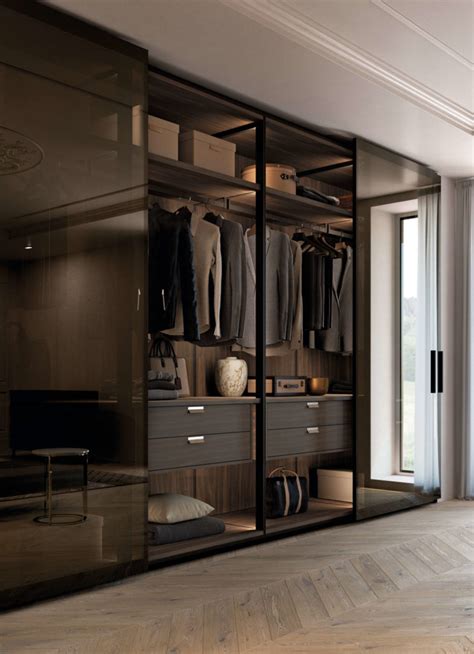 Modern Walk-In Closet Design Ideas | Pedini Miami