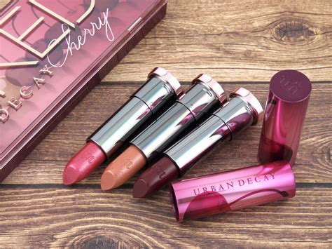 Urban Decay Naked Cherry Collection Review And Swatches The Happy