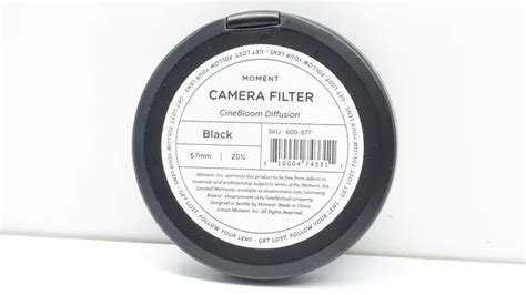 Filtr Do Aparatu Moment Camera Filter Cinebloom Diffusion Mm