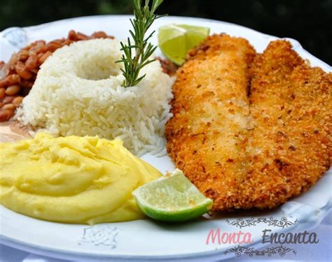 File de Sant Peter ao Panko farinha temperada Receitas Filé de