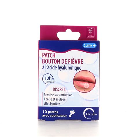 Care Patch Bouton De Fi Vre Cicatrisant Et Apaisant