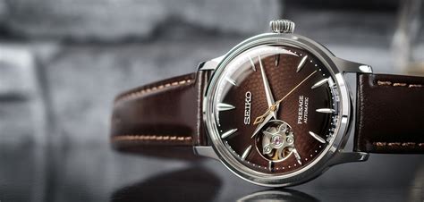 Seiko Presage Automatic Open Heart Ssa J Cocktail Time Stinger