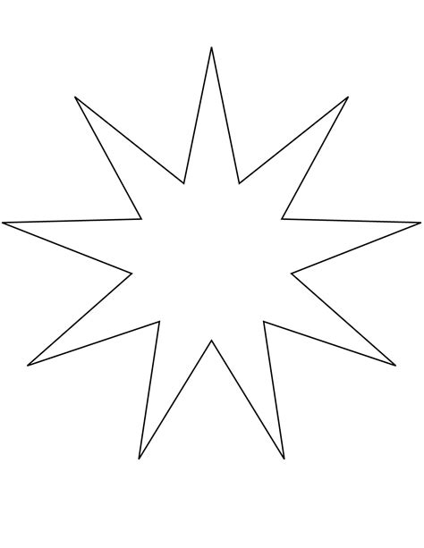 Dibujos De Estrella De Puntos Para Colorear Para Colorear Pintar E