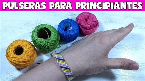 Cómo Hacer Pulseras De Hilo Macramé Tutorial Paso A Paso Youtube