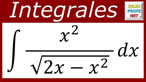 INTEGRACIÓN POR SUSTITUCIÓN TRIGONOMÉTRICA Ejercicio 4 YouTube