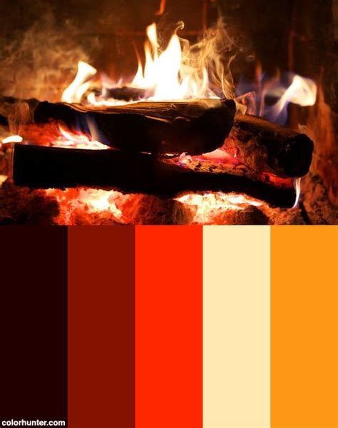 Fire Color Palette Color Palette Color Schemes Colour Palettes Hot