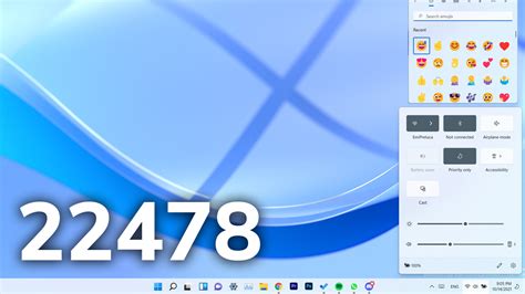New Windows 11 Build 22478 New Wallpapers Fluent Emoji Increased