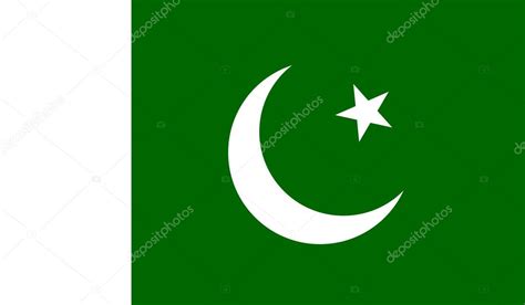 Bandera De Pakistán Vector De Stock 1378146 De ©megastocker