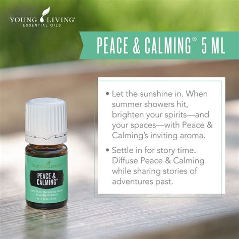 Peace Calming Essential Oil Blend Essential Oils Calming Essential