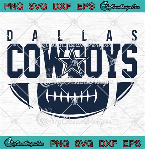 Dallas Cowboys Football Nfl Svg Dallas Cowboys American Football Svg