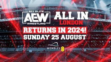 Les Billets Pour Aew All In En Vente Le Er D Cembre