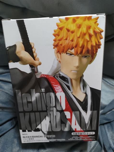 Bleach Solid And Soul Kurosaki Ichigo Figure Figurine Hobbies Toys