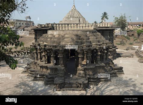 Kopeshwar temple. View from East showing entire temple. Khidrapur ...