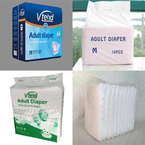 Abdl Breathable Soft Adult Diaper For Distributor Pp Tape Cute Adult