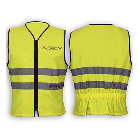 Gilet Alta Visibilità Bright A Pro Giallo Fluo Vendita Online