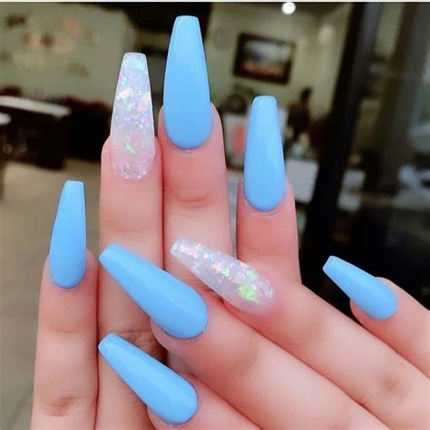 Stunning And Gorgeous Summer Coffin Acrylic Nail Designs For Your