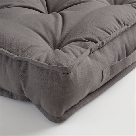 GURLI Floor cushion, grey, 45x45x10 cm - IKEA