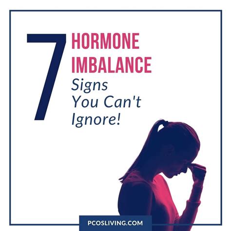 7 Signs Your Hormones Are Out Of Balance — Pcos Living