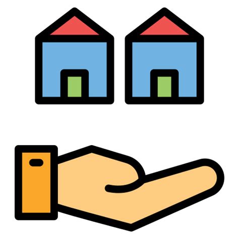 Real Estate Generic Outline Color Icon