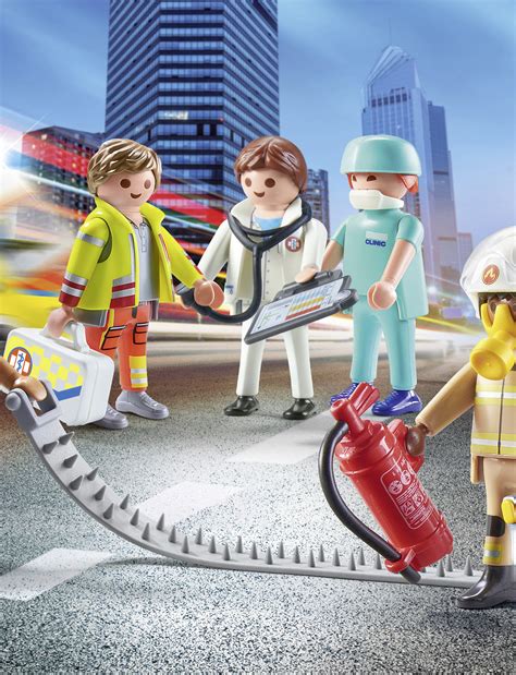 PLAYMOBIL Playmobil My Figures: Rescue - 71400 - Playmobil Figures ...