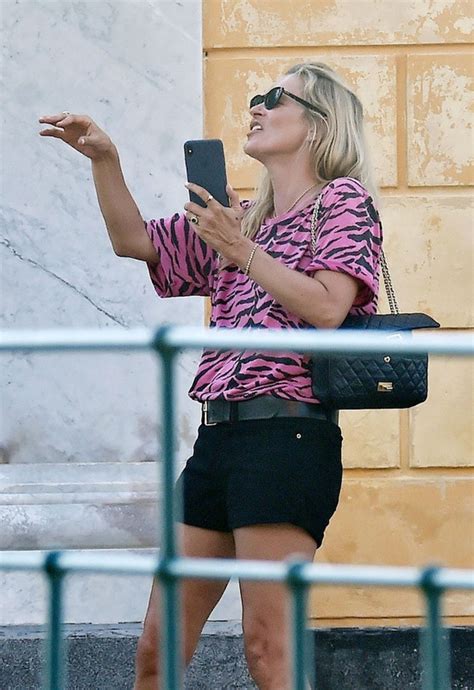 Kate Moss Upskirt Ass Continues Her Sun Soaked Holiday Out In